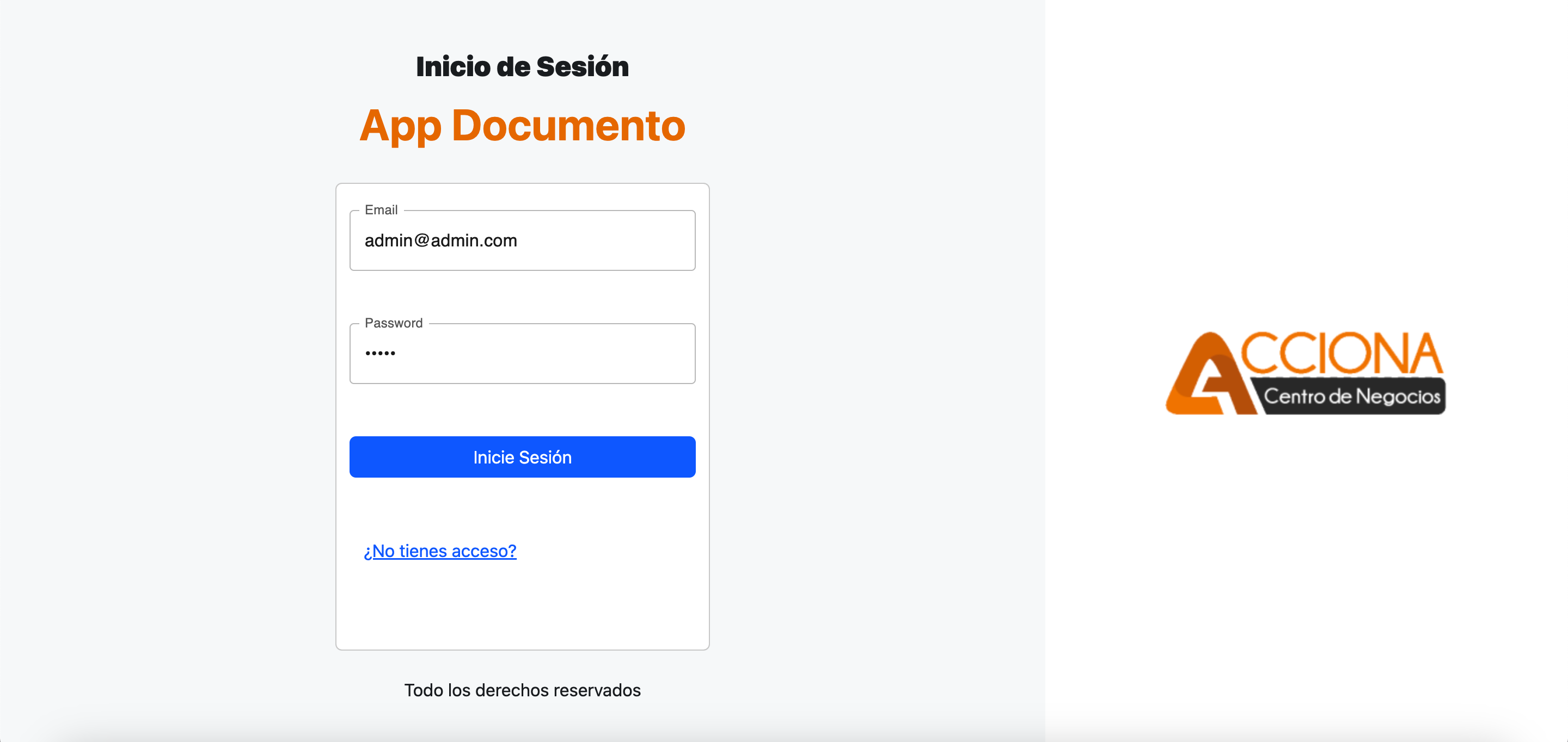 App Documentos Acciona